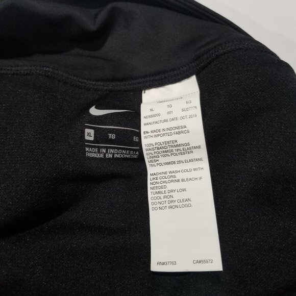 Nike Active Board Shorts Swimsuit Black Size X-Large - Picture 7 of 9